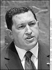 President of Venezuela Hugo Chavez