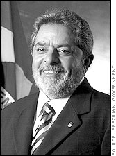 Brazilian President Luiz Inacio Lula da Silva