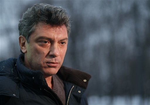 Russian opposition leader Boris Nemtsov