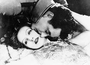Greta Garbo and John Gilbert