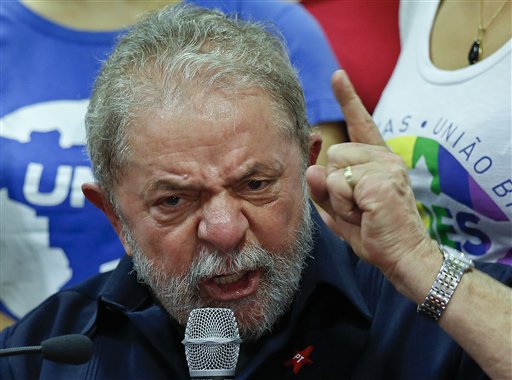 Luiz In?cio Lula da Silva former president of Brazil