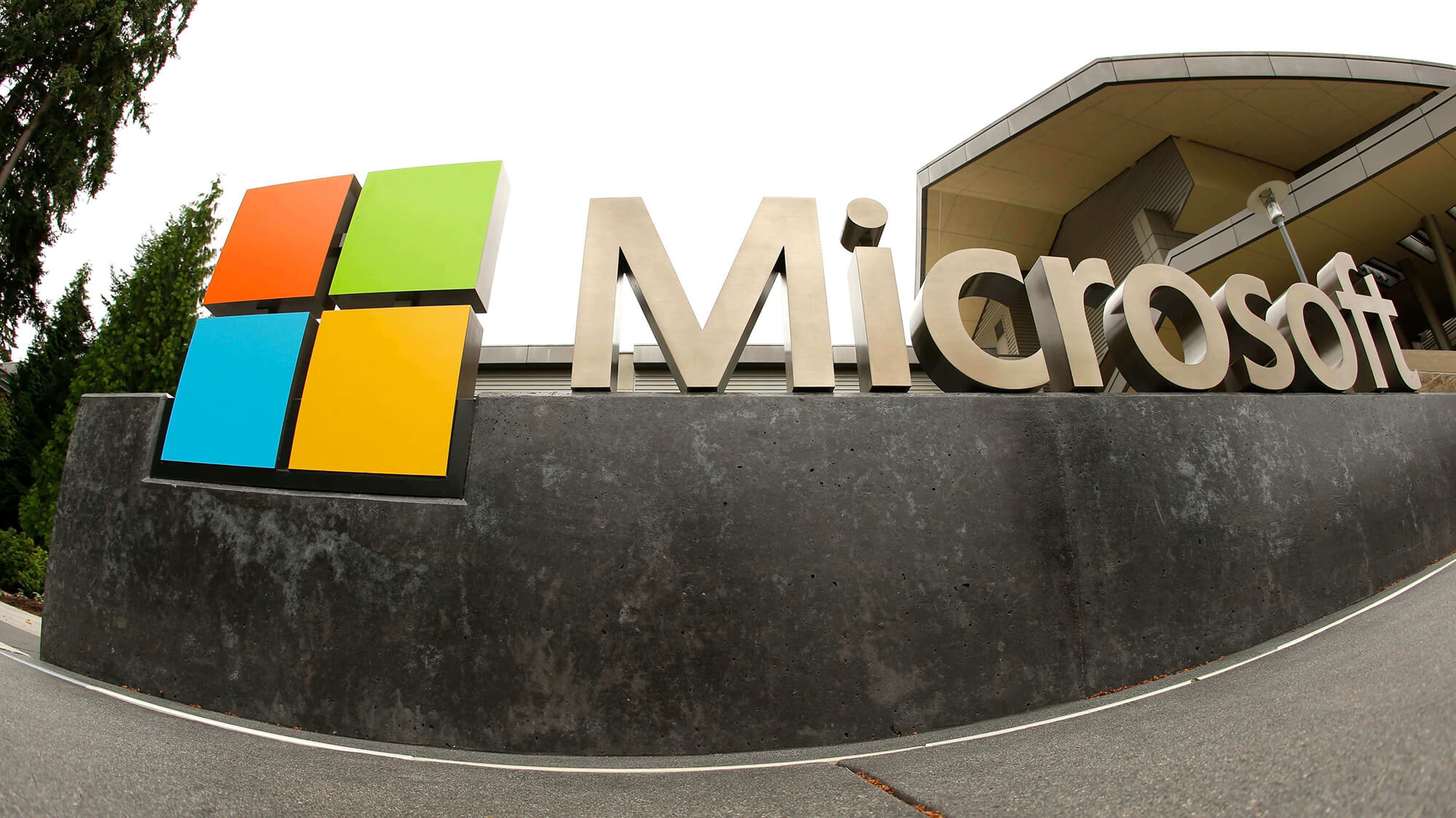 picture of Microsoft Corp. logo.