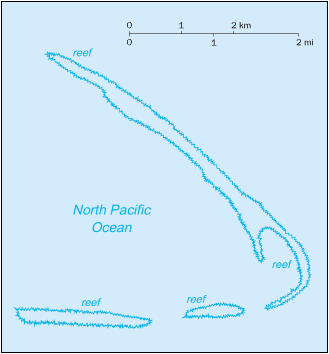 Map of Kingman Reef