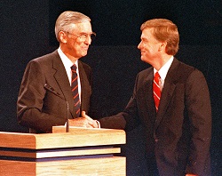 Dan Quayle and Lloyd Bentsen debate