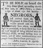 1780s newspaper advertisement