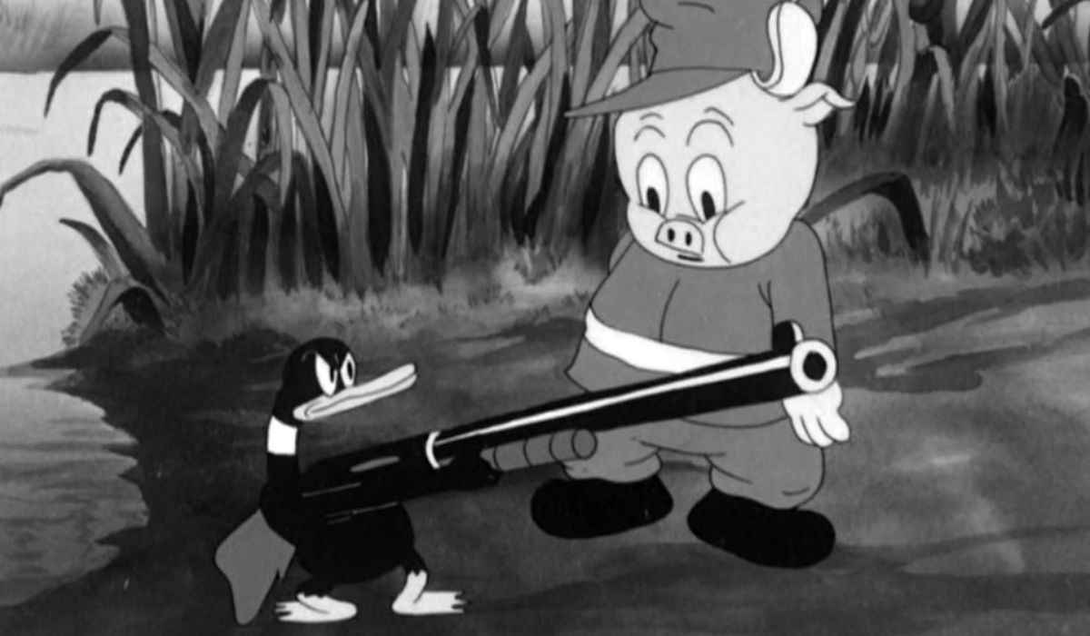 Daffy Duck made his debut in Porky's Duck Hunt.
