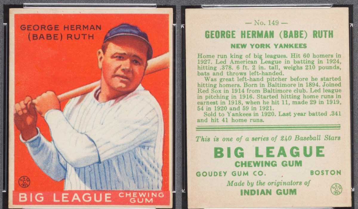 The legendary Babe Ruth hit his 714th and final home run against the Pittsburgh Pirates. His record 