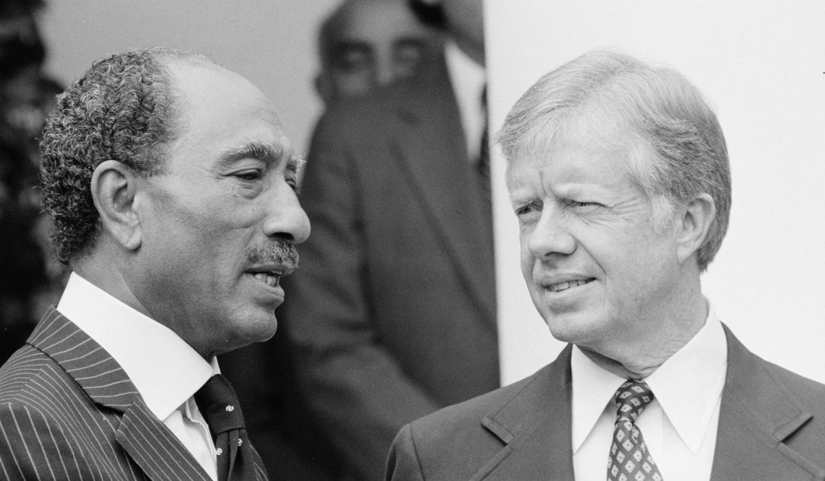 Egypt's President Anwar Sadat was assassinated in Cairo.