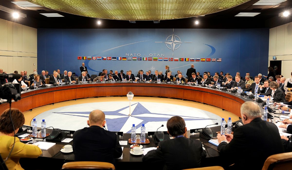 West Germany joined the North Atlantic Treaty Organization (NATO).