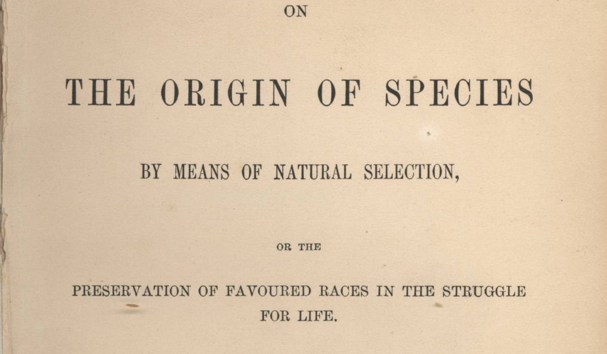 Darwin's Origin of Species was published.
