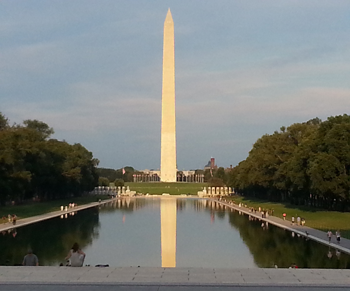 The Washington Monument by KelliMays via Wikimedia Commons