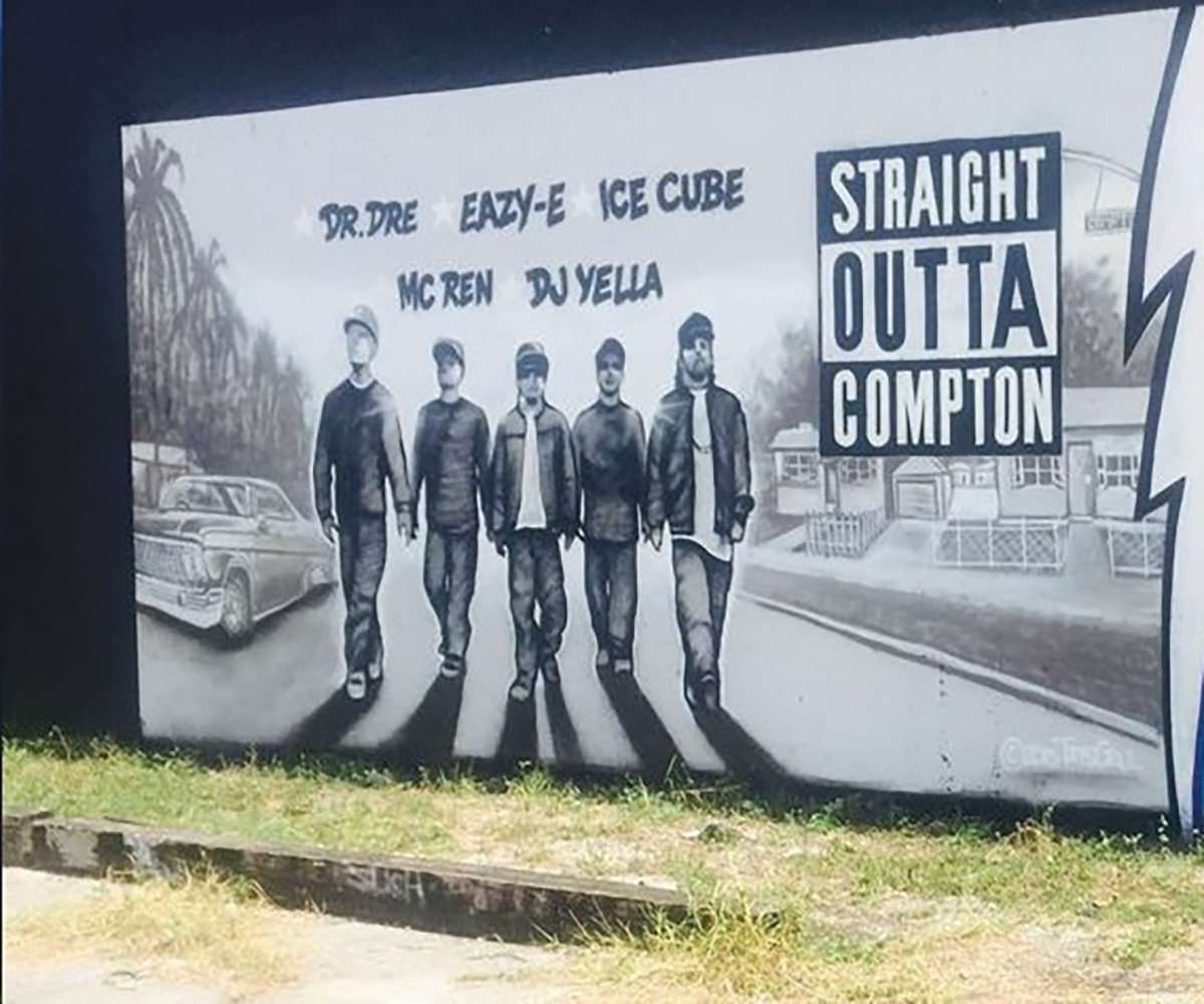 Wynwood Mural of NWA by Premeditated via Wikimedia Commons