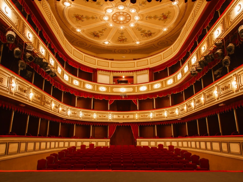 Theater interior