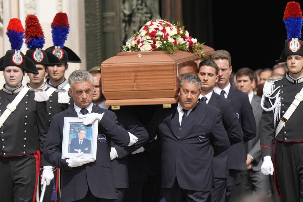 Italy Berlusconi Funeral