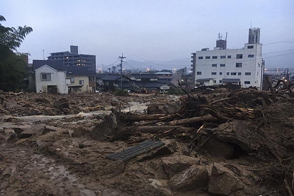 Flooding in Japan
