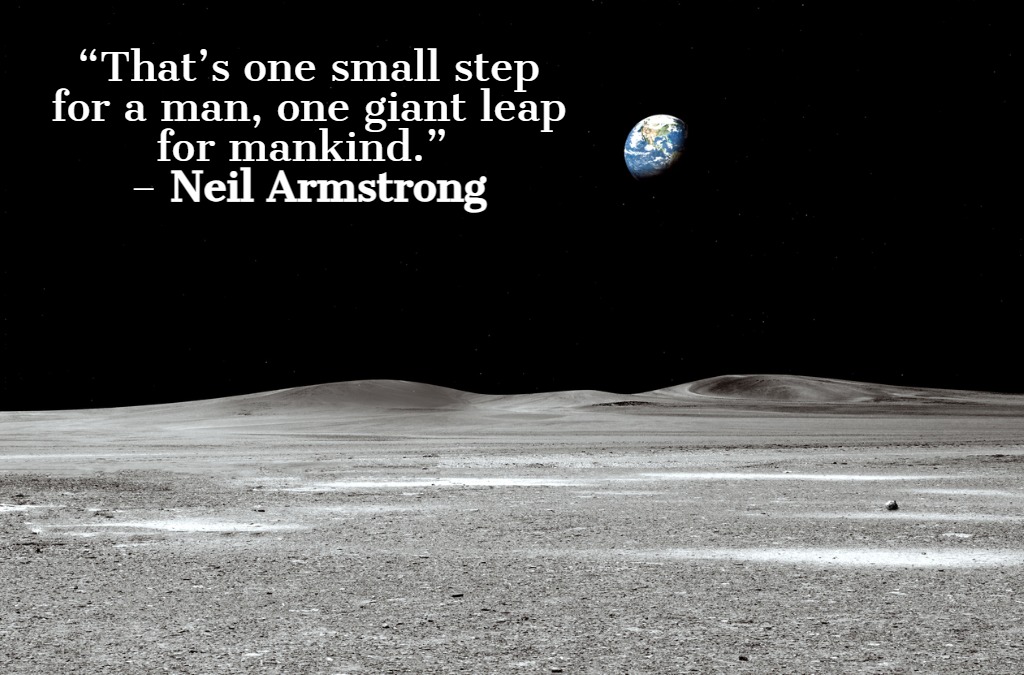 Moon Landing Neil Armstrong Quote