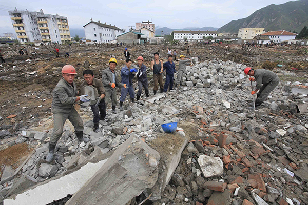 North Korea Flooding