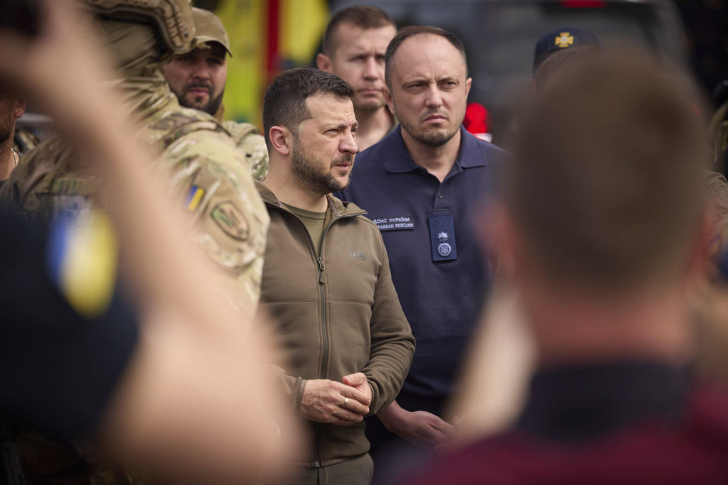 Ukrainian President Volodymyr Zelensky
