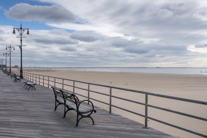 Coney Island beach