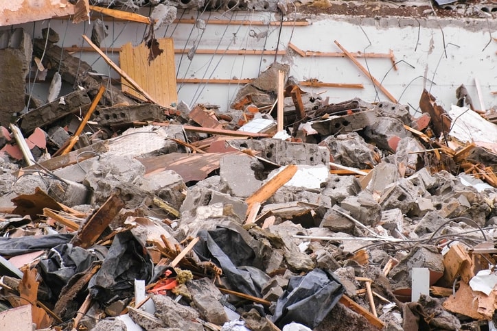 House rubble