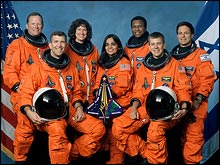 Space Shuttle Columbia Crew