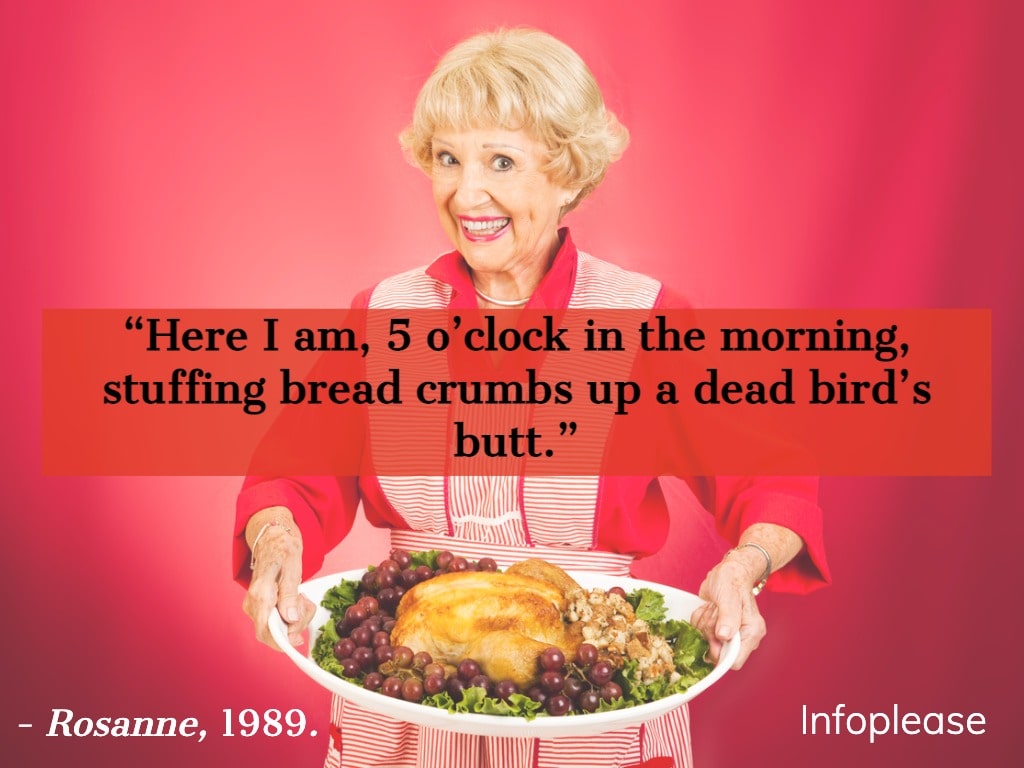 Grandma making turkey